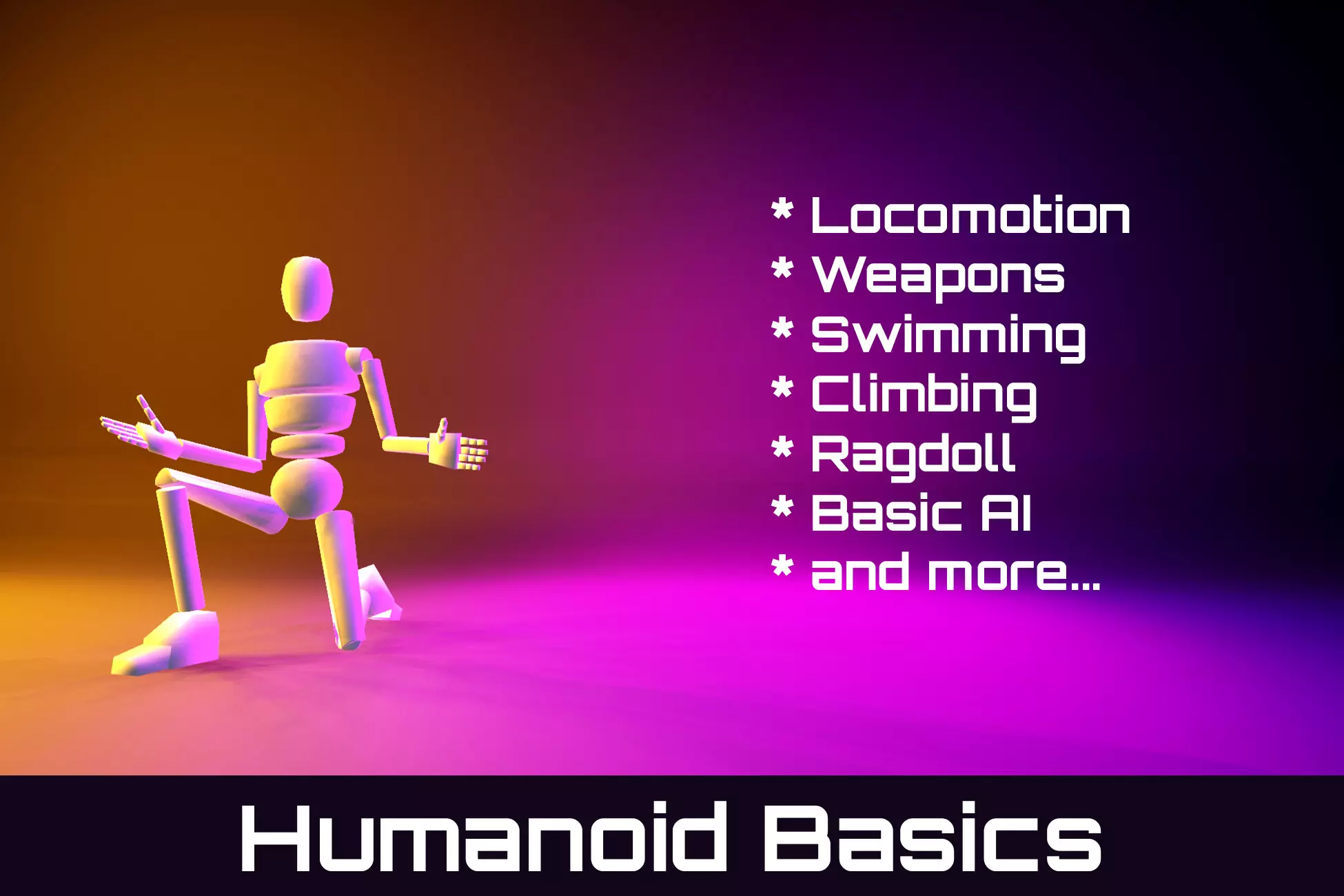 Third Person Controller - Humanoid Basics - Unity Free Download