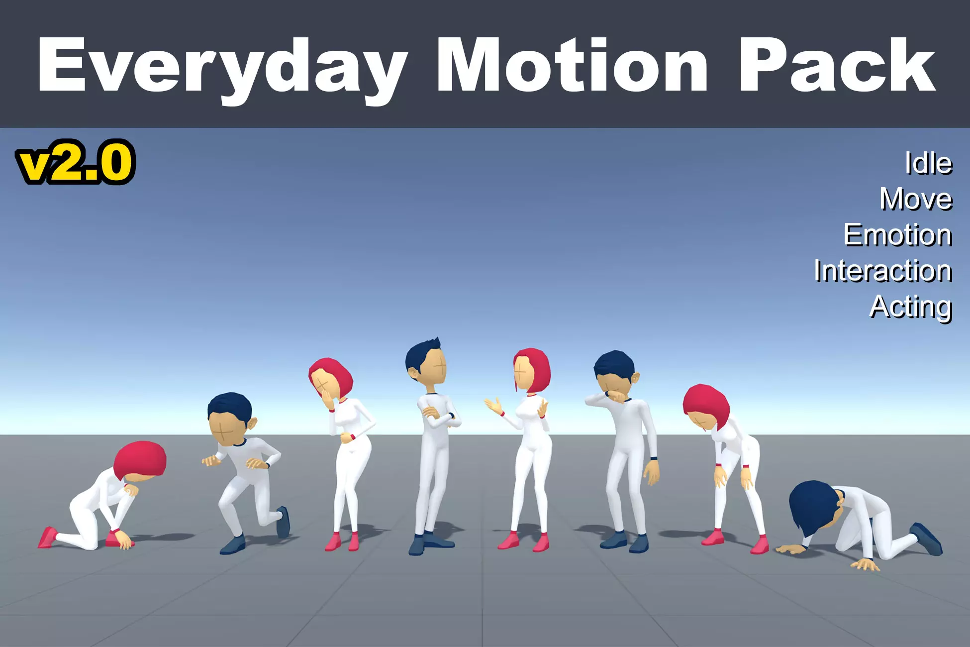 Everyday Motion Pack - Unity Free Download