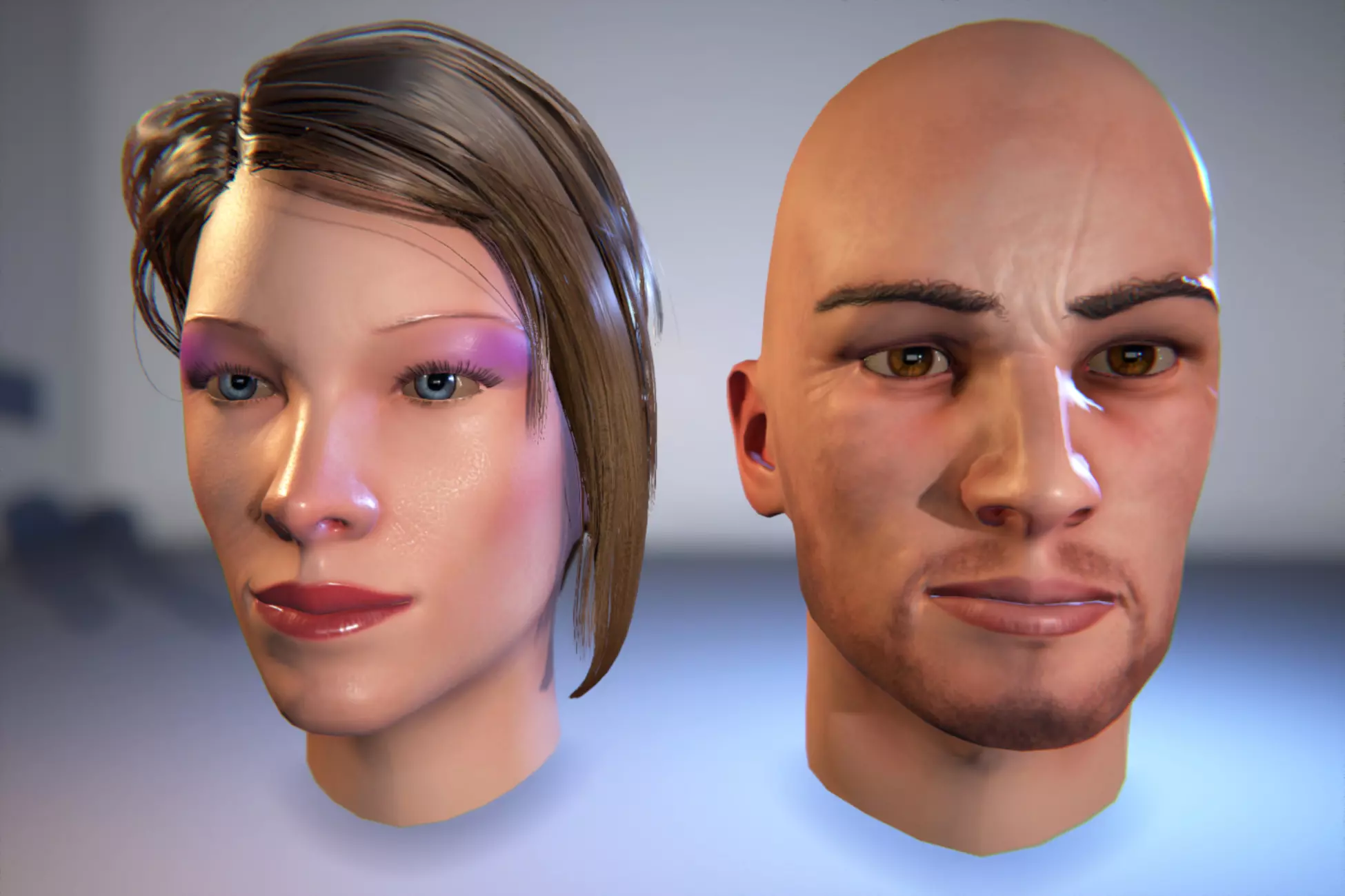 Human Shader Pack Built-In RP / URP / HDRP - Free Download