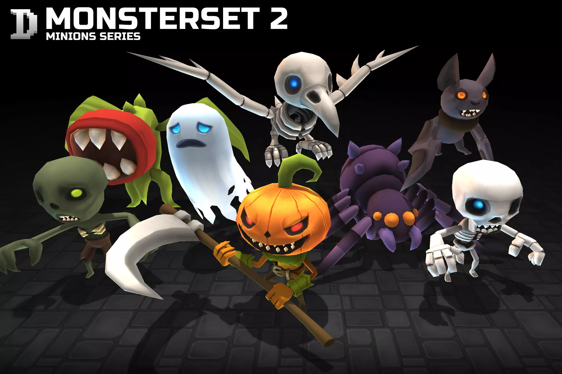 Minions Series - Monsterset 2 - Unity Free Download