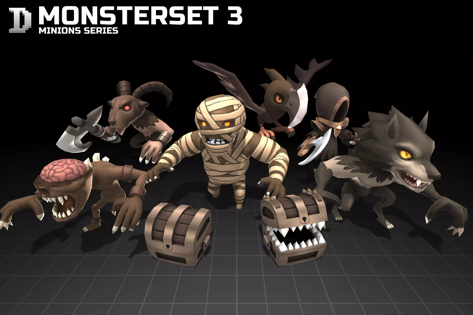 Minions Series - Monsterset 3 - Unity Free Download