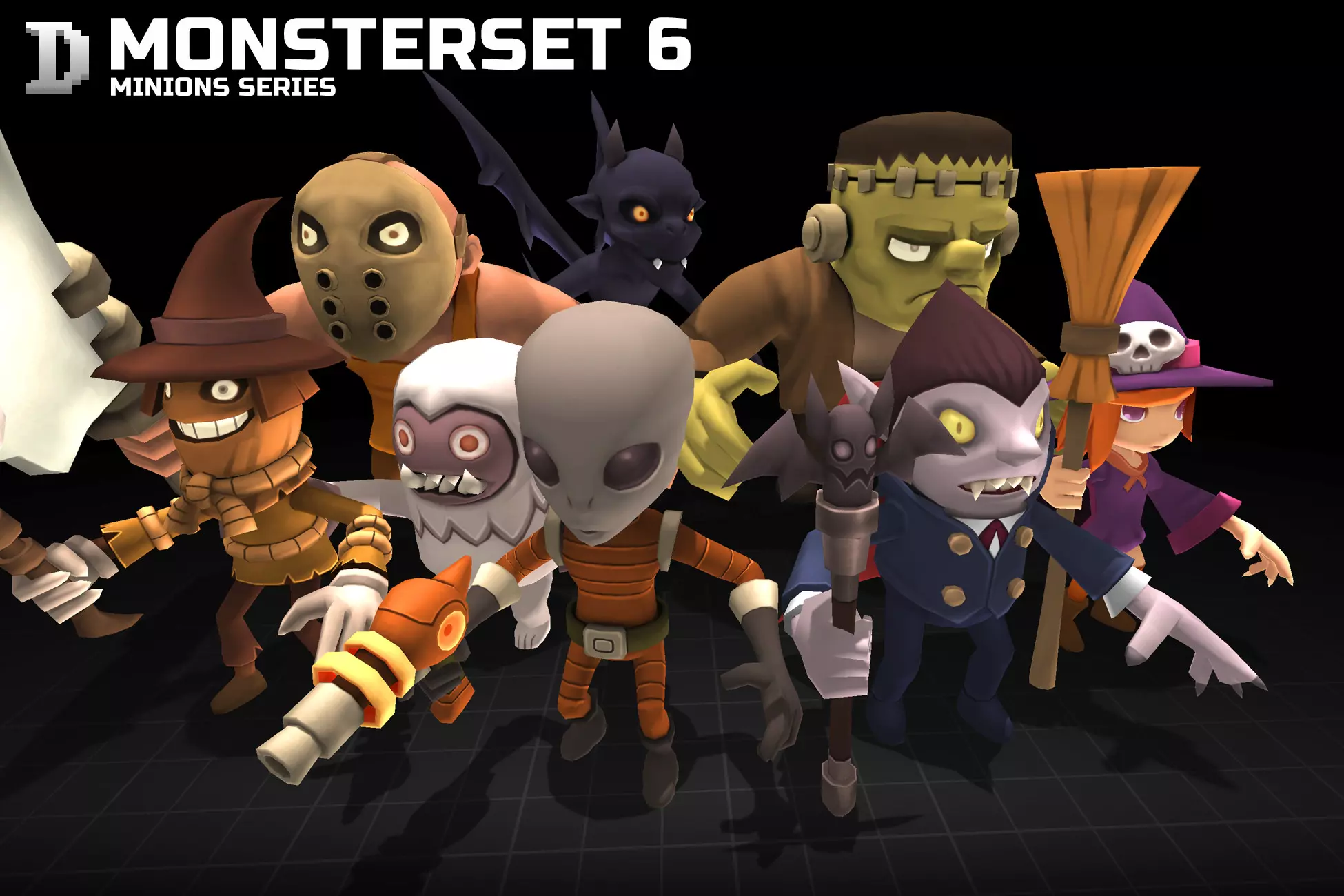 Minions Series - Monsterset 6 - Unity Free Download