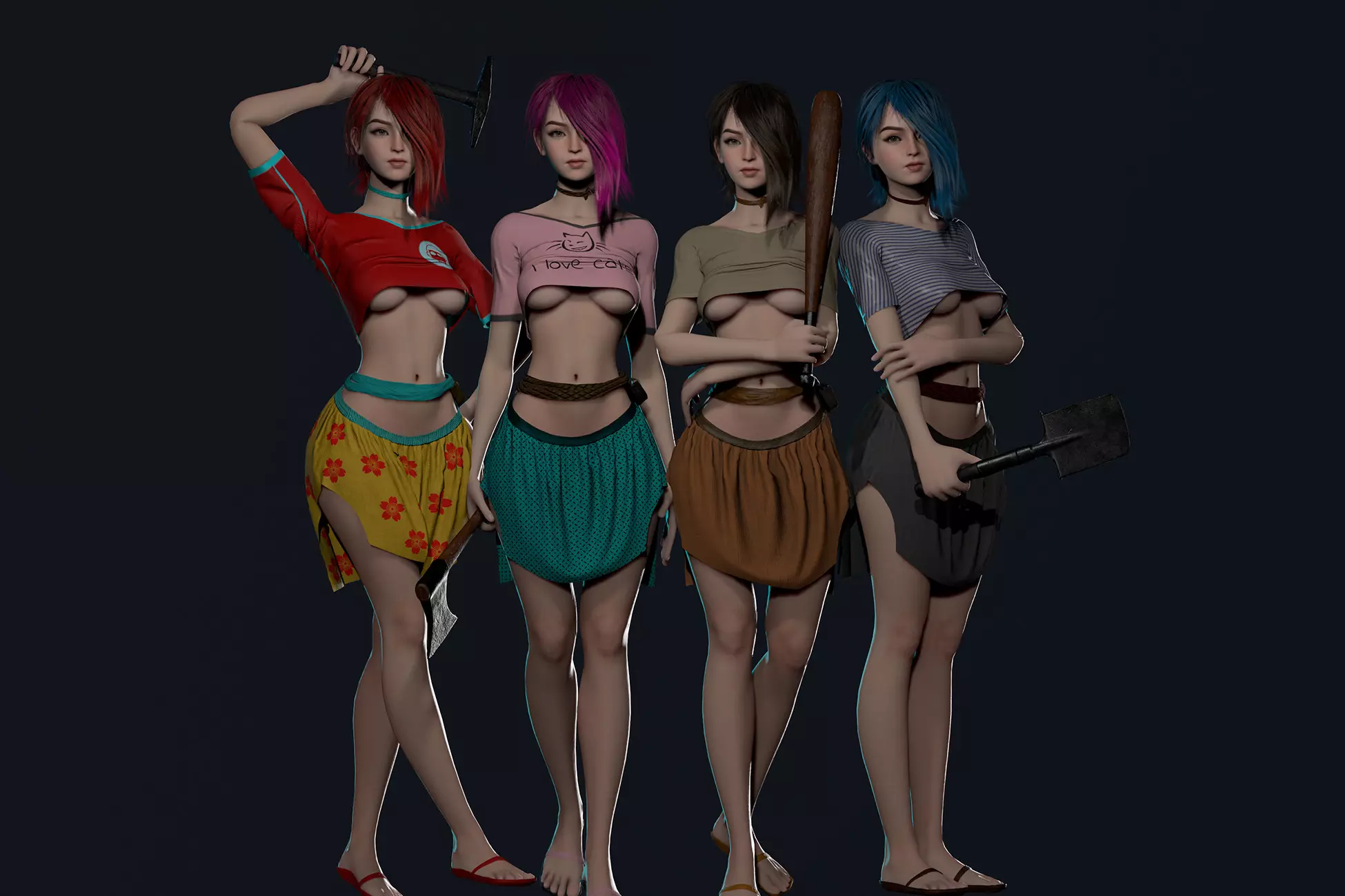 Survivor Girl 1 - Unity Free Download