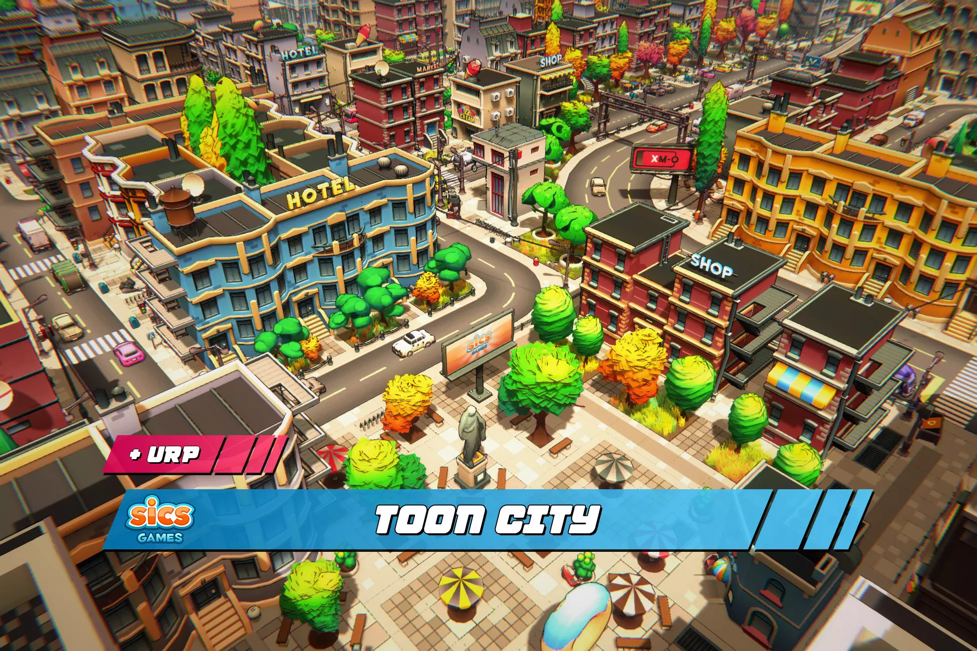 Toon City - Unity Free Download